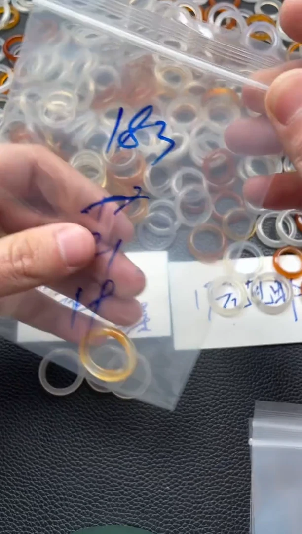 【闪购商品】玛瑙/玉髓戒指未镶嵌183