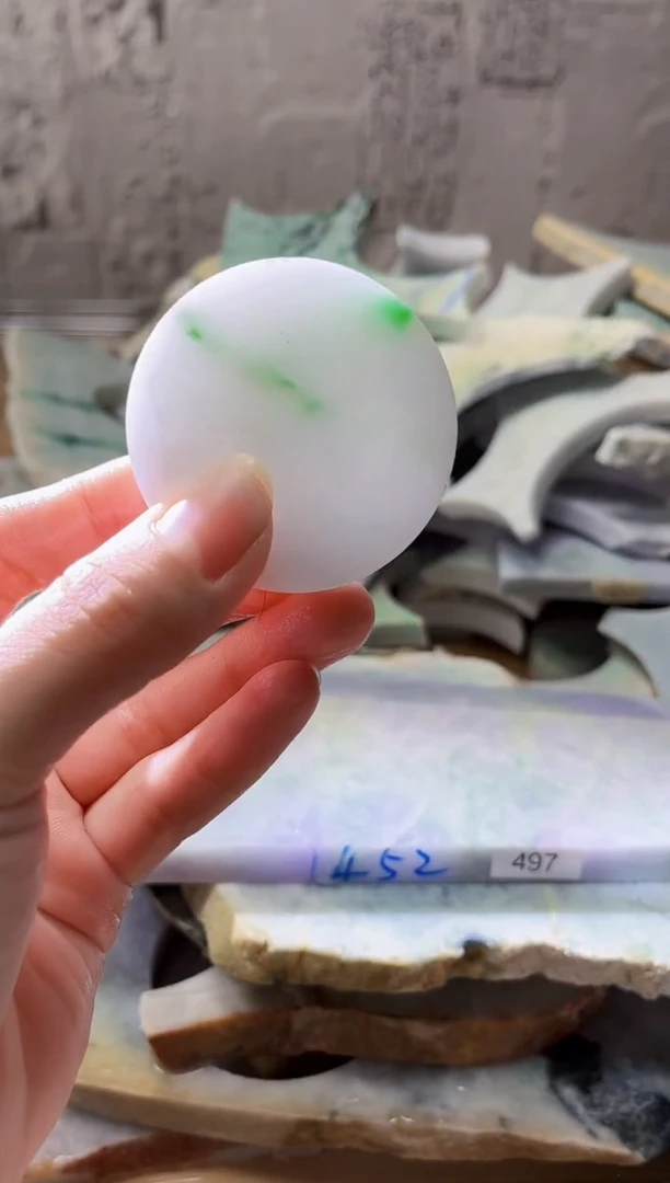裸石翡翠天然翡翠A货石 南 444