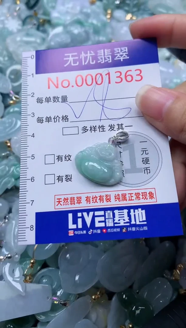 颈饰未镶嵌翡翠1363
