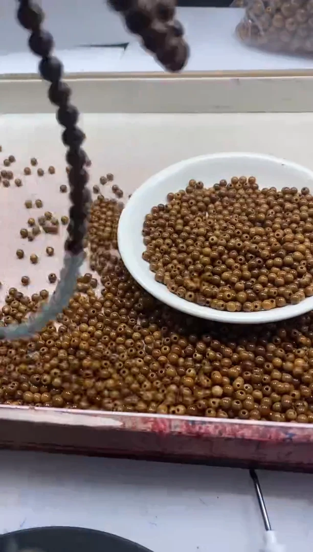 【闪购商品】檀香木散珠w18库 克4mm*30颗