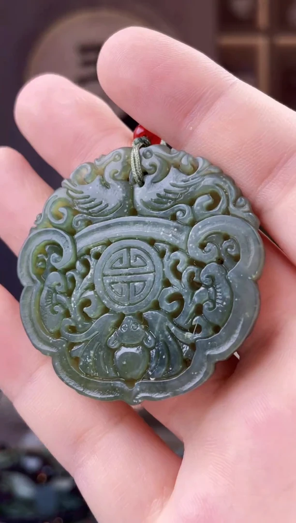 颈饰未镶嵌和田玉拍一发一，多样性发货