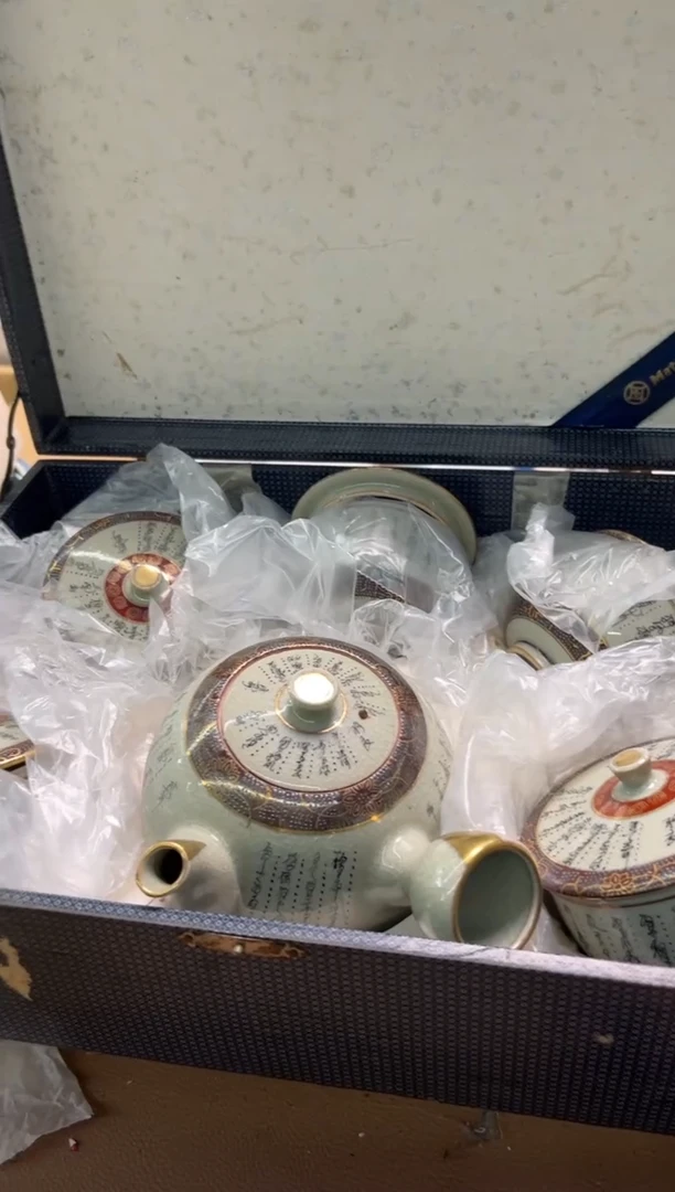 织绣小*精选      一壶5盖 杯