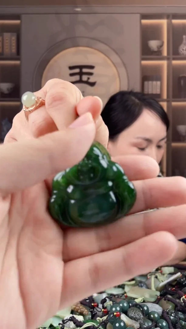 颈饰未镶嵌和田玉拍一发一，多样性发货