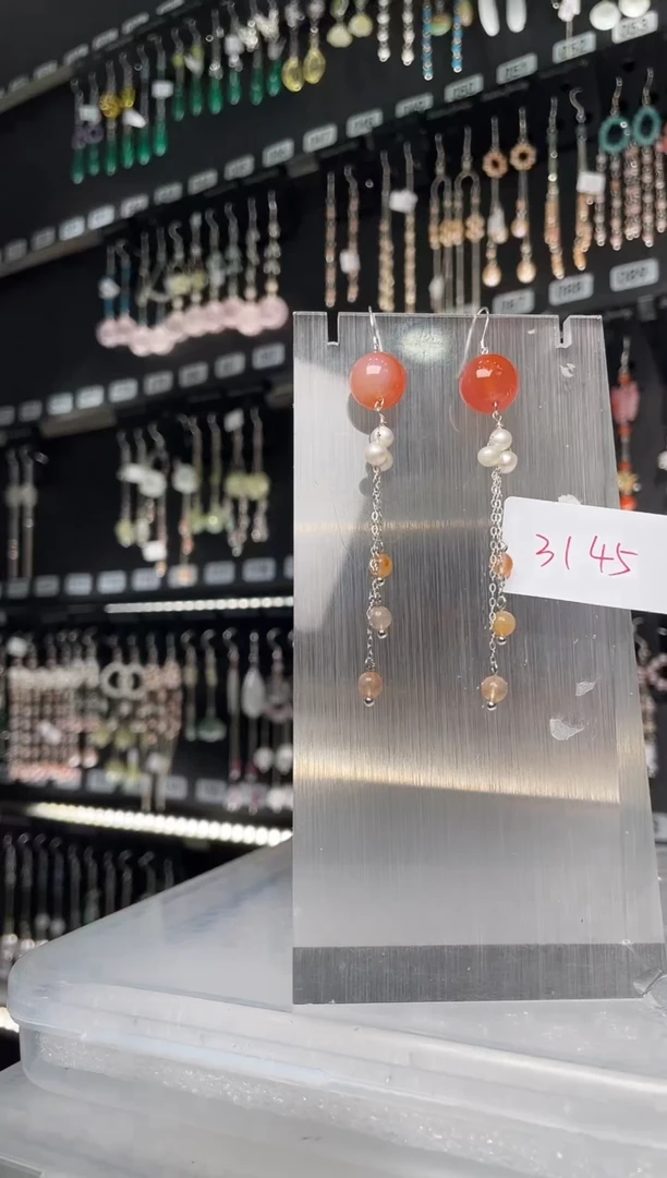 【闪购商品】紫晶耳饰银S925镶嵌喜欢拍