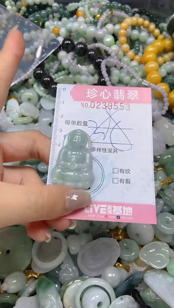 翡翠未镶嵌颈饰闪购0239553多样性发其一
