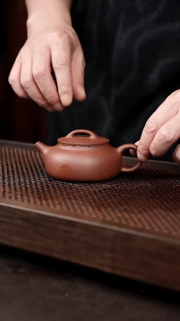 茶壶紫砂底槽清扁玉