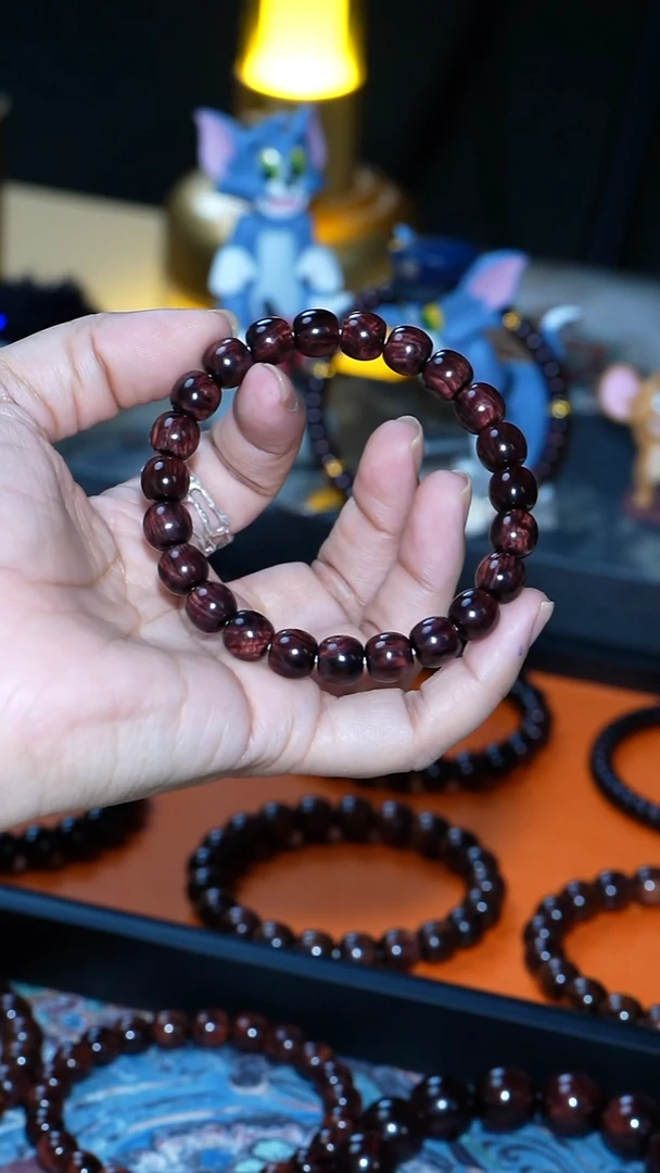 手串/手链黄花梨/降香黄檀【MOYU】海南黄花梨 9*9.5 文玩潮款手串