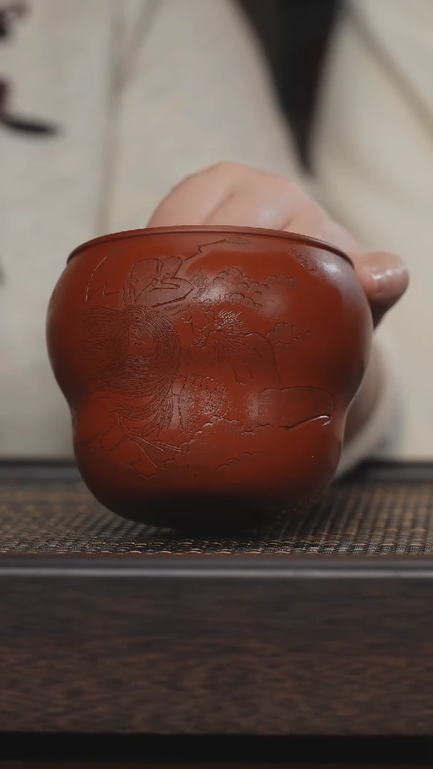 【闪购商品】紫砂茶杯非遗茶器-上上大吉