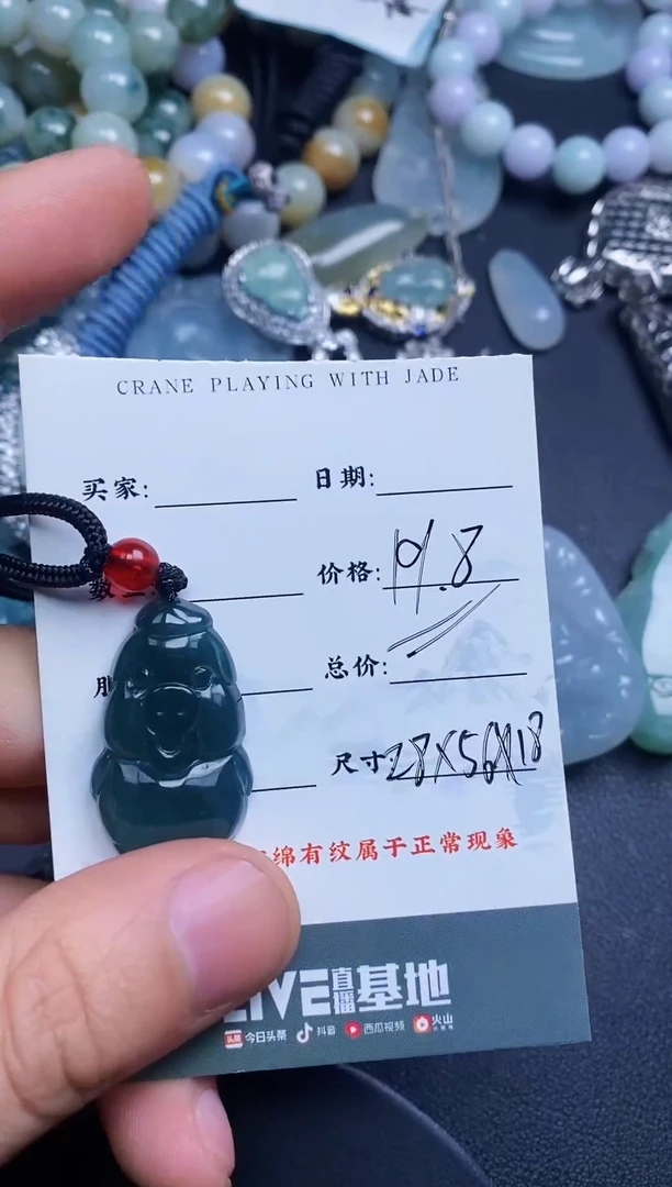 【闪购商品】翡翠颈饰未镶嵌111111111111