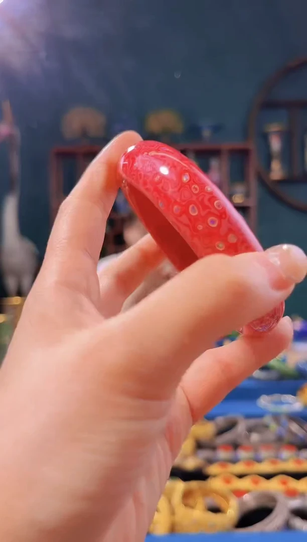 【闪购商品】非遗技艺犀皮漆手镯 64