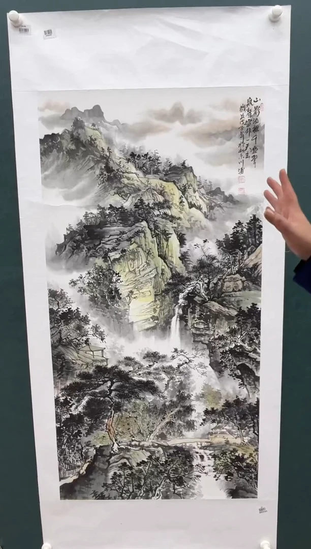 【闪购商品】绘画李川浦-国画-8平尺-3-5