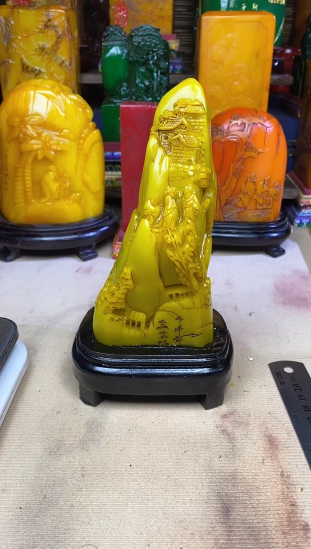 寿山石印石纯天然篆刻石料