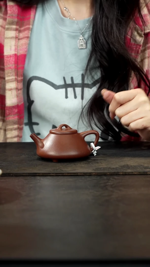 茶壶紫砂底槽青150cc光素子冶