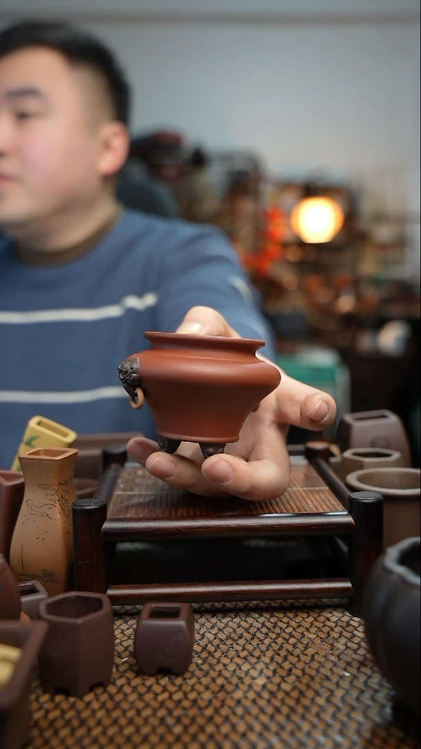 【闪购商品】紫砂花盆長木軒精品紫砂