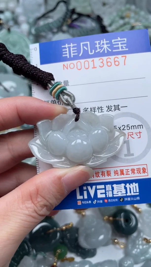 颈饰未镶嵌翡翠13667