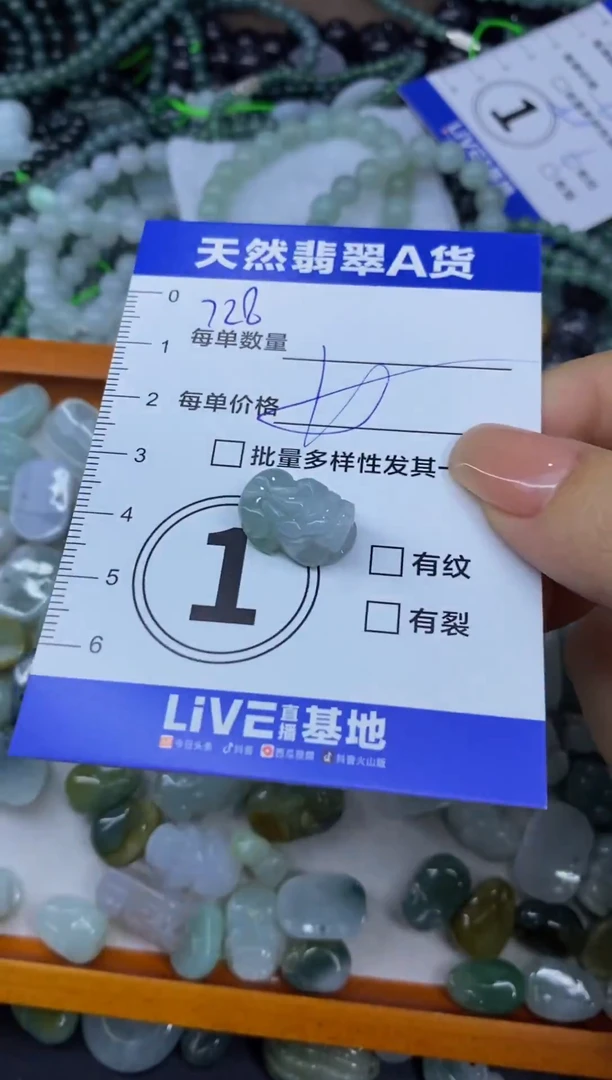 颈饰未镶嵌翡翠天然翡翠A货批量多样性发一件