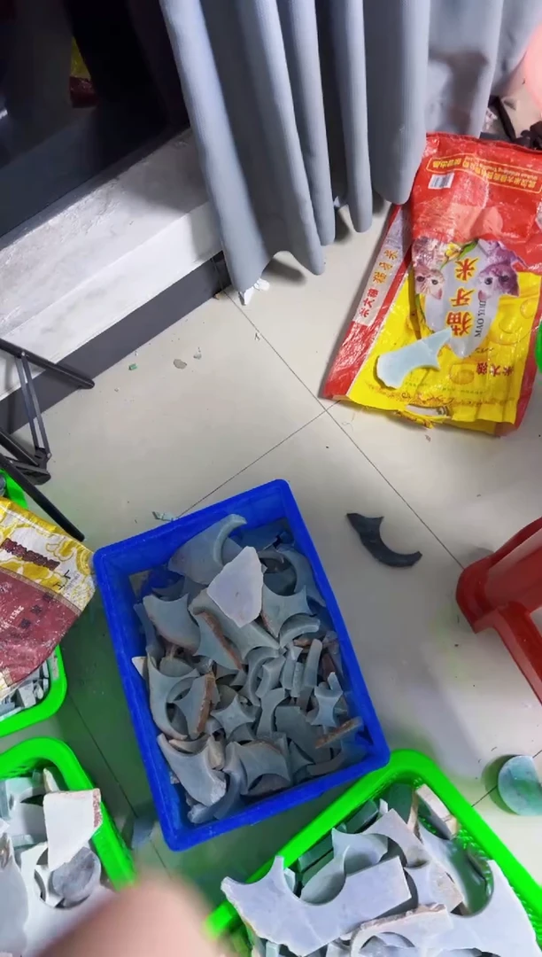 翡翠未镶嵌颈饰云**浮074天然缅甸A货翡翠