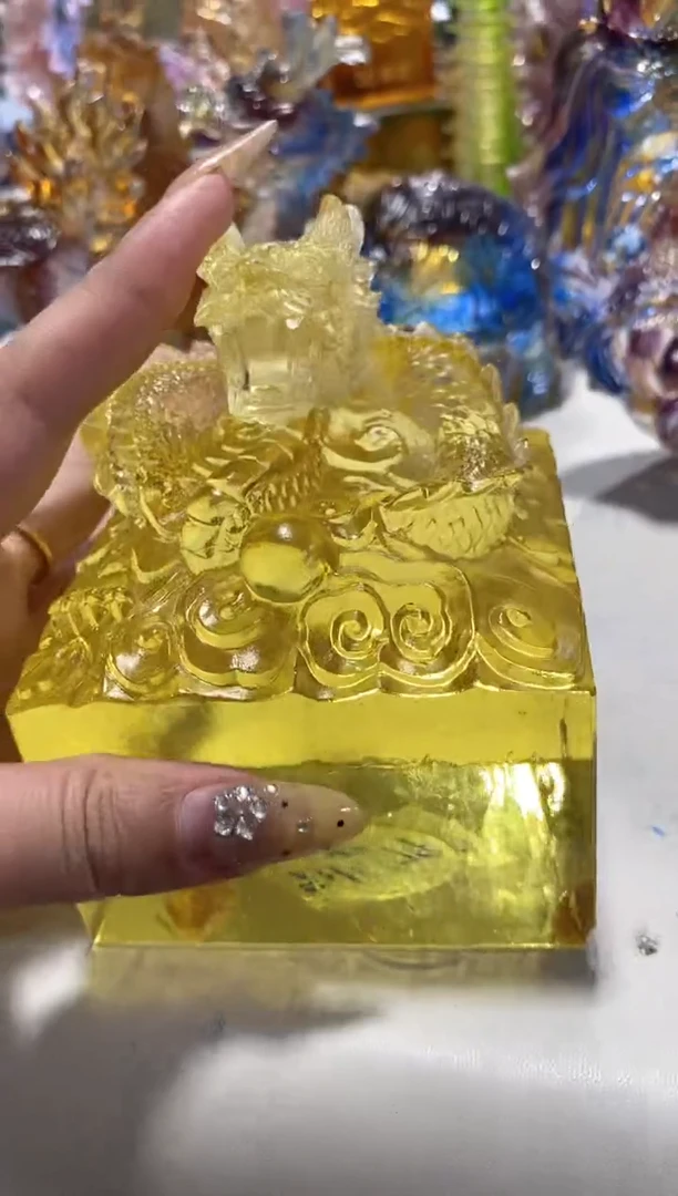 手工艺品琉璃911手工艺品琉璃 微瑕作品