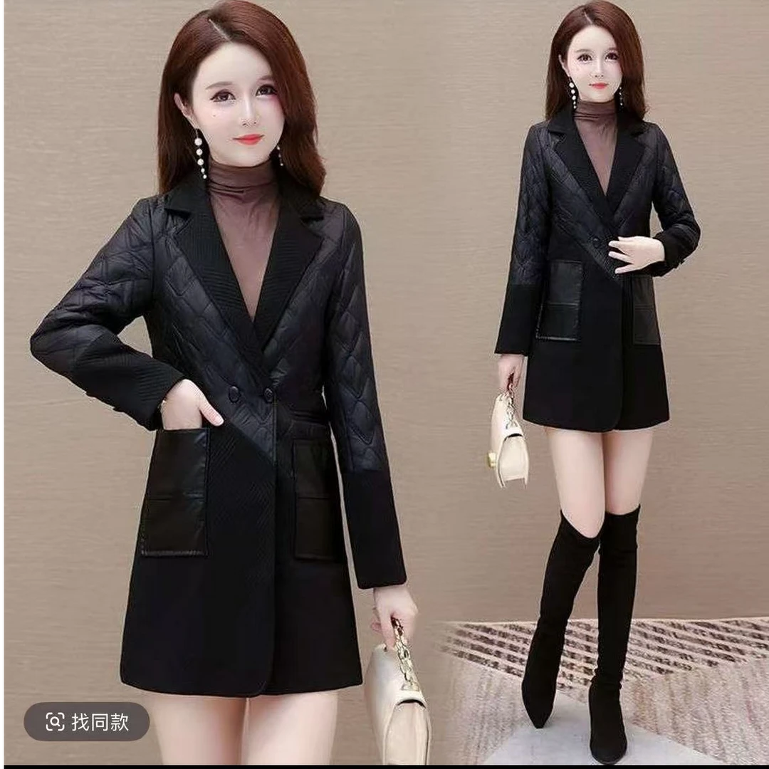 S276 中长款小香风外套