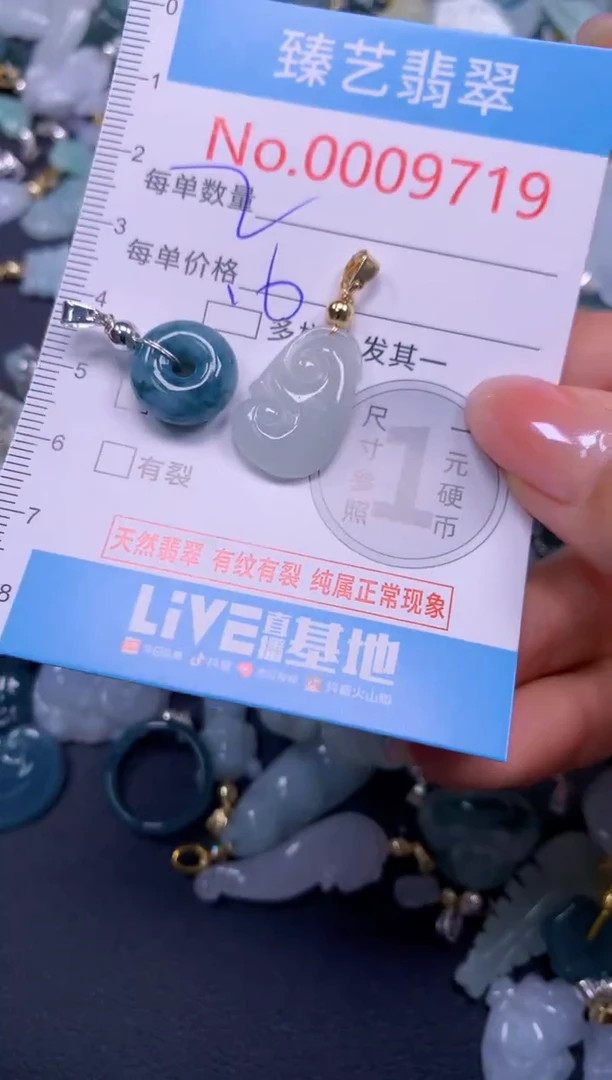 颈饰未镶嵌翡翠9719