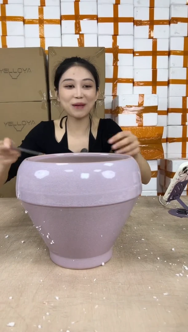 高筒淡紫色大号22x22