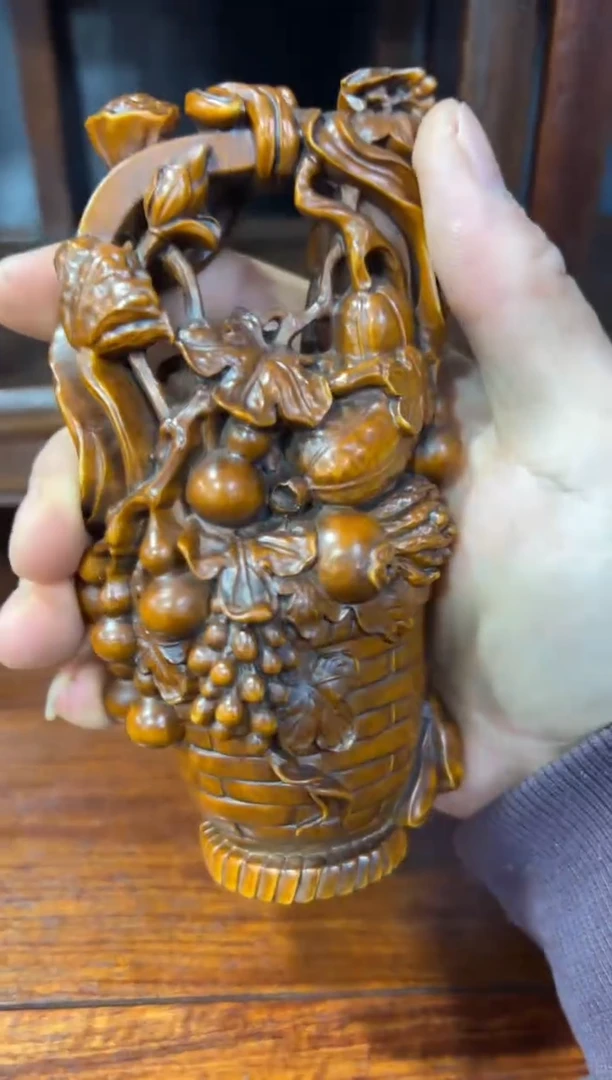 木木小叶黄杨金玉满堂摆件