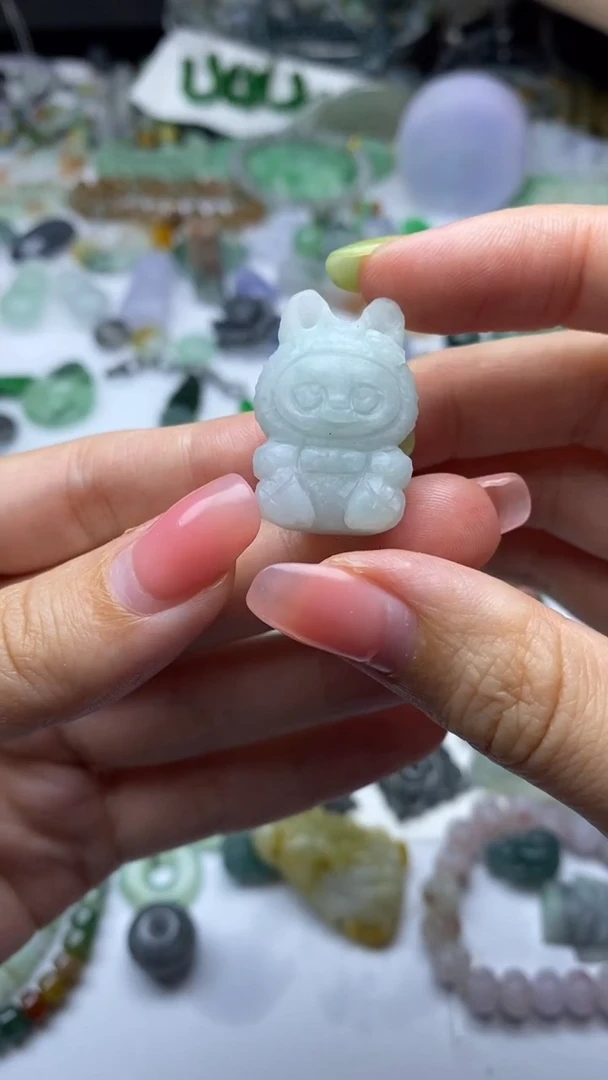定制翡翠未镶嵌毛货定制不退不换