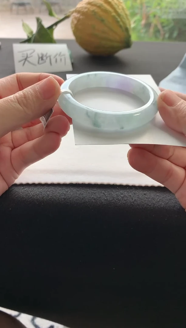 未镶嵌手镯翡翠52.5正圈买断Y3693