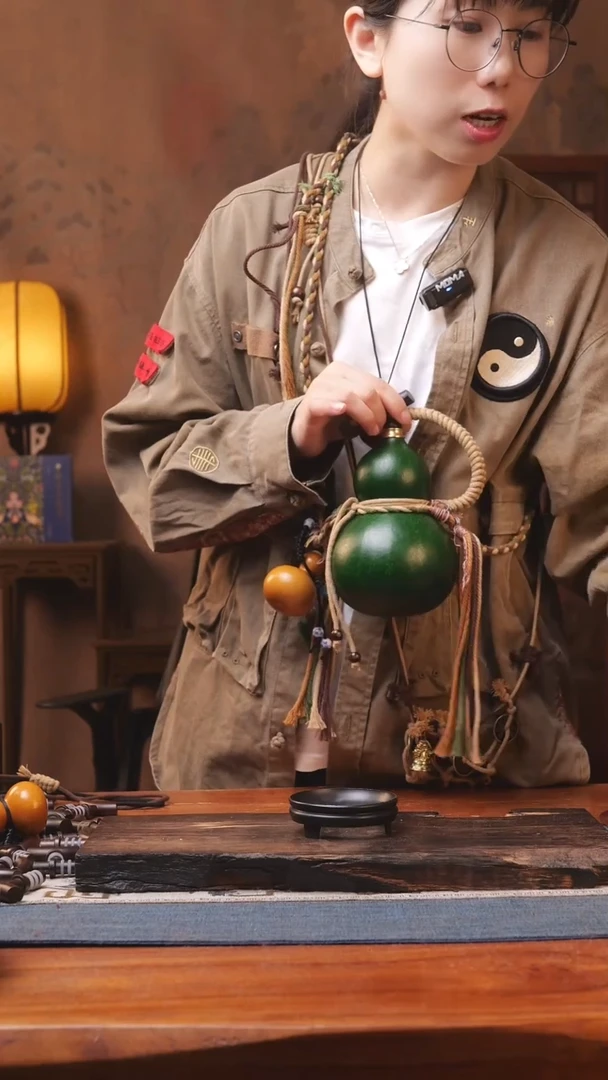 1447号精品大漆葫芦防腐防渗装水茶酒