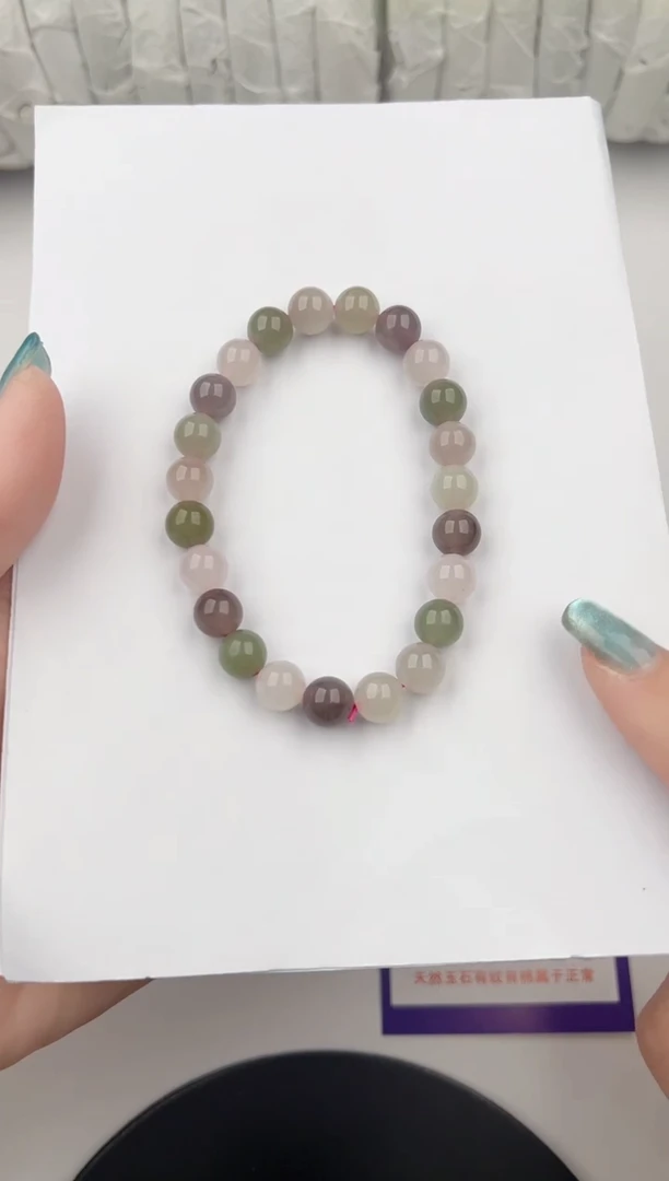 手串未镶嵌和田玉1颜色微差无瑕疵