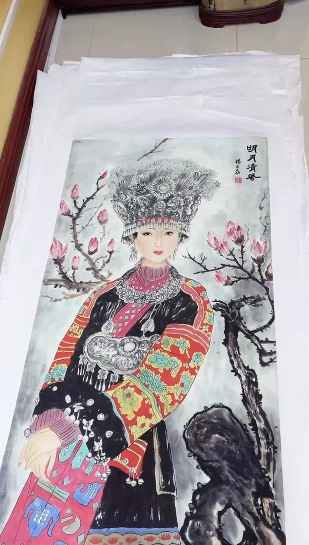 国画九霄甄选国画作品zhb037