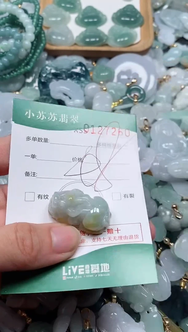 【闪购商品】翡翠颈饰未镶嵌闪购商品0127260
