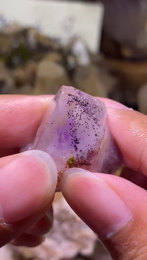 未镶嵌珠宝半成品水晶34号 小精品超七花园水晶