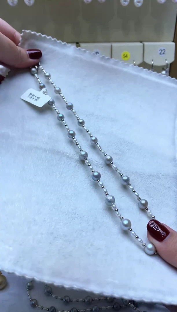 【闪购商品】海水珍珠颈饰未镶嵌海水真多麻项链