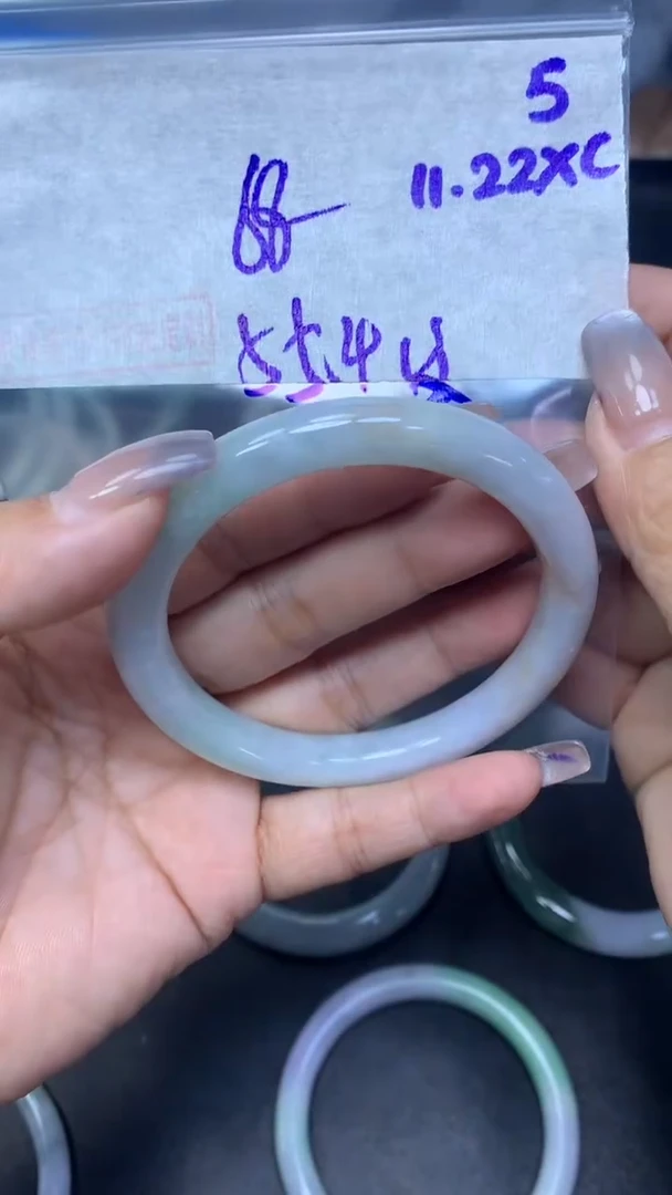 未镶嵌定制翡翠5叮当55.4纹+68元+拍一发一