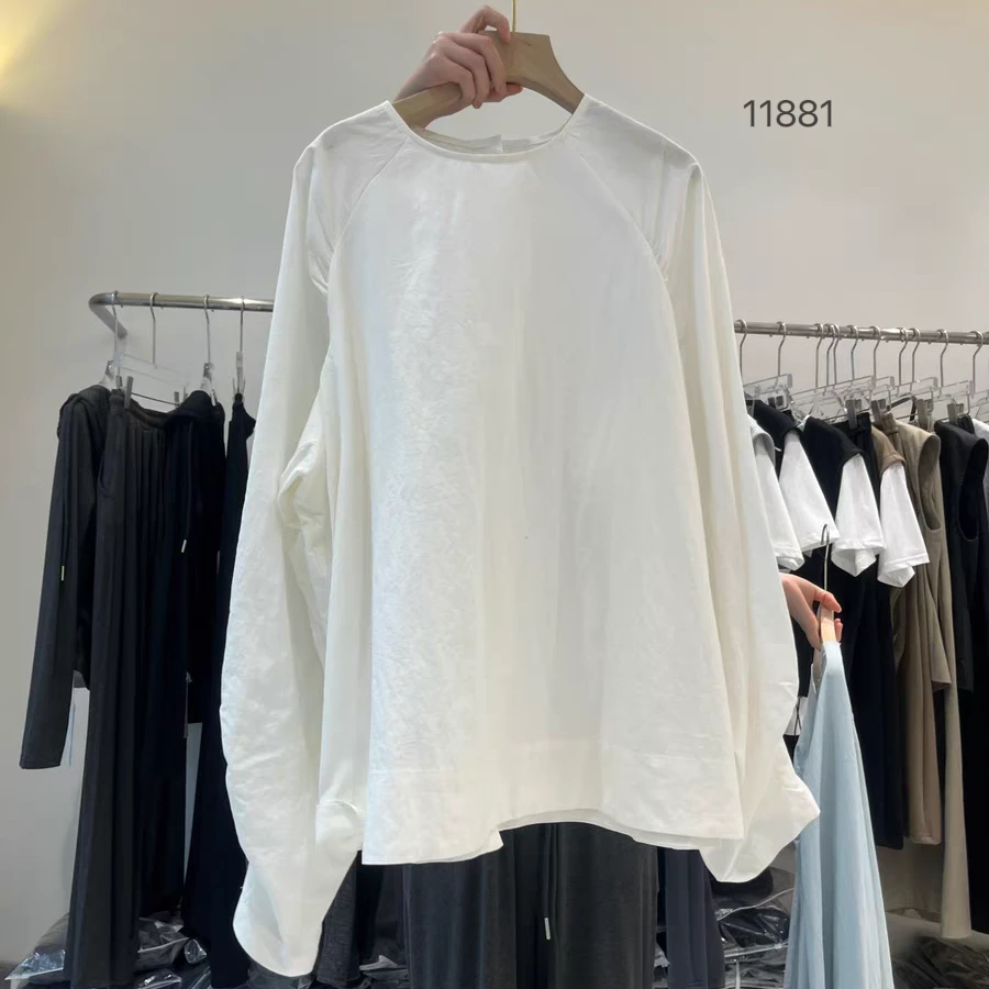 11881  SANFAN 新款袖口设计款净版衬衣