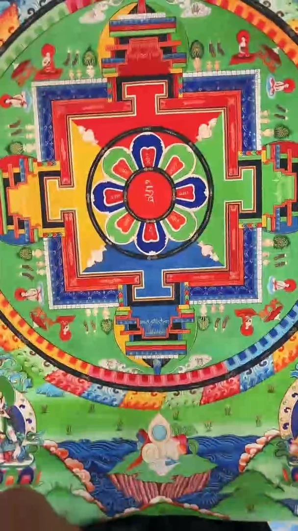 卷轴画唐卡16067