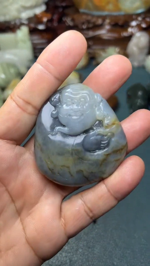 未镶嵌和田玉把件-
