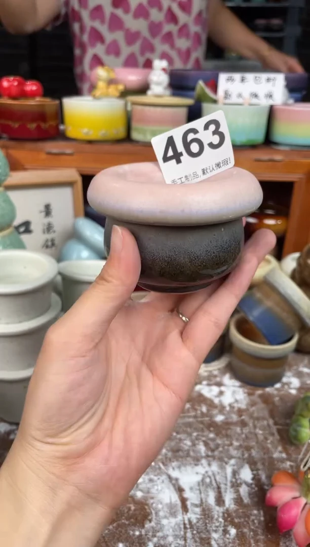 瓷片463小芳花盆编号