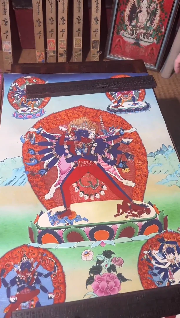 卷轴画东东唐卡tk16