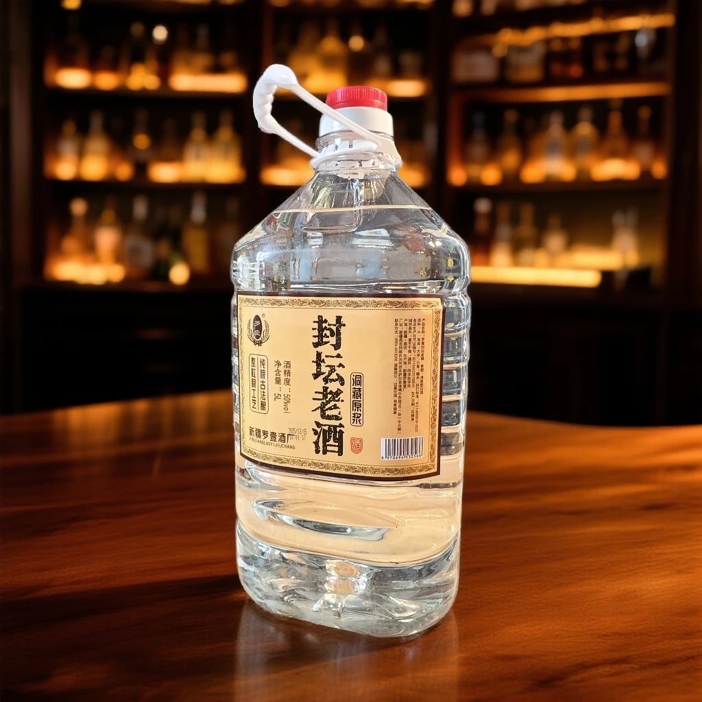 罗壹【封坛老酒】整粒粮工艺50度原浆清香型优级口粮酒50%vol