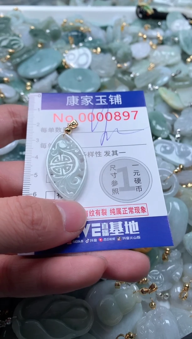 【闪购商品】翡翠吊坠(不含链)未镶嵌897多样性发其一