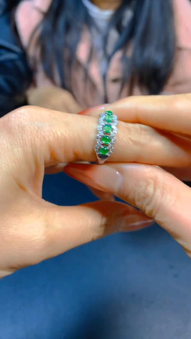 【闪购商品】翡翠戒指未镶嵌0800073944多样性发一