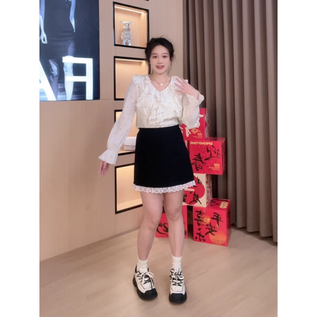 小个子初秋新款胖妹妹显瘦时尚lulu微胖定制~【BC063】