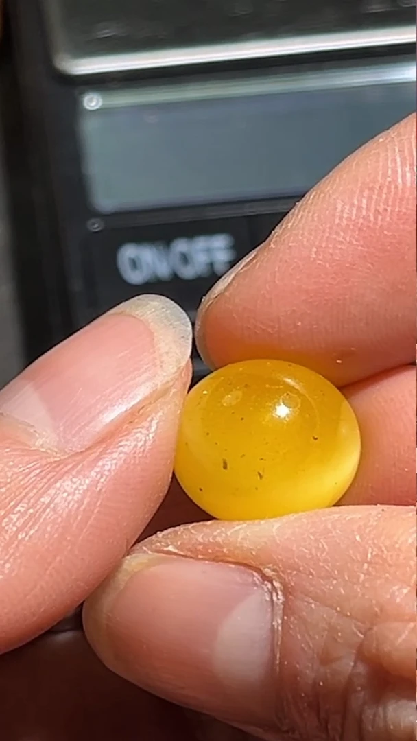 蜜蜡颈饰未镶嵌pz1122-31单珠珠子