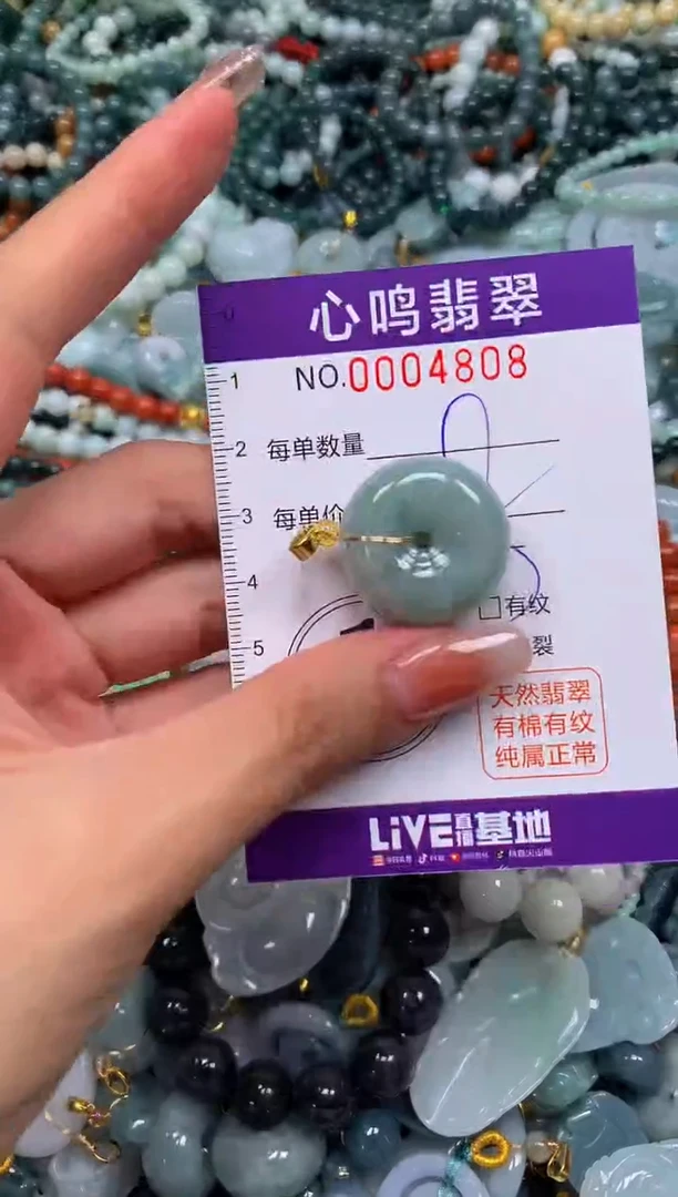 颈饰未镶嵌翡翠闪购004808