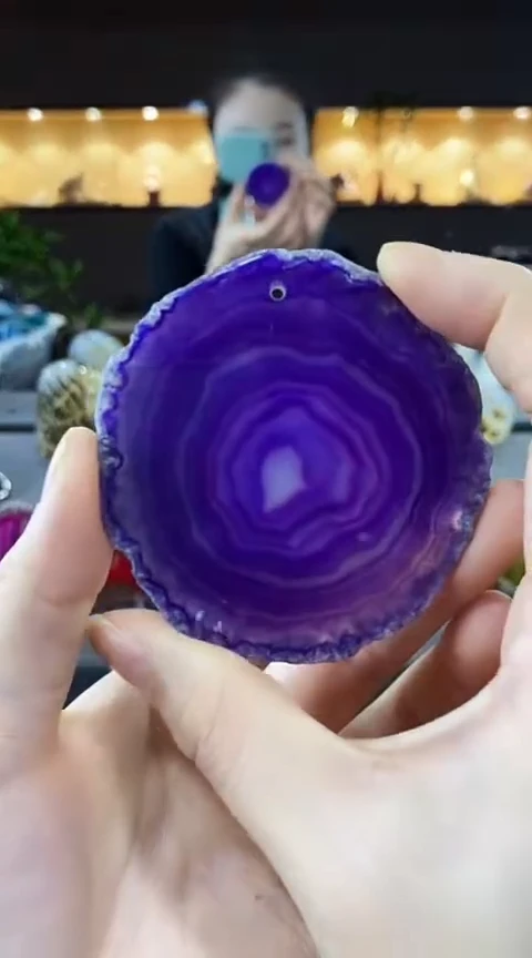 未镶嵌颈饰玛瑙/玉髓吉*玲玛瑙