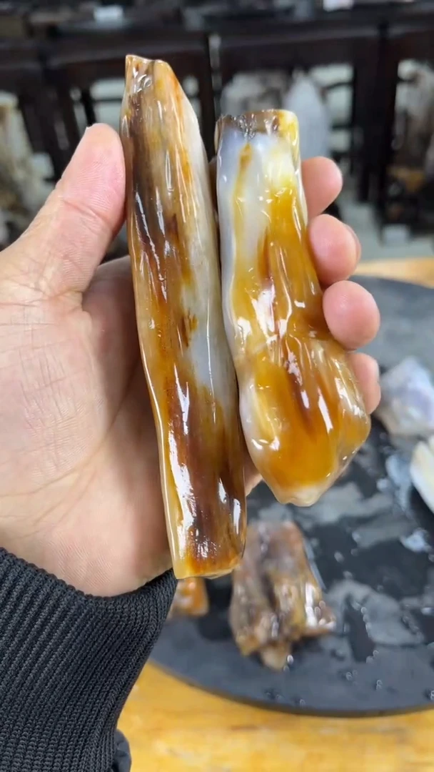 【闪购商品】硅化玉珠宝奇石未镶嵌1