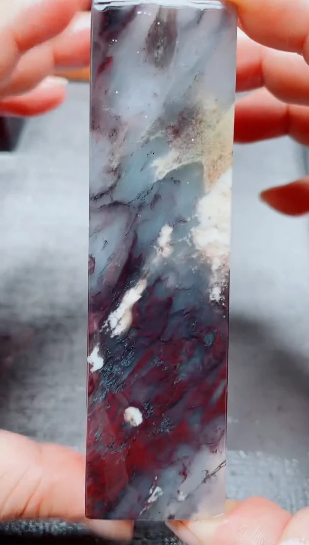 玉桂林鸡血玉素章--11