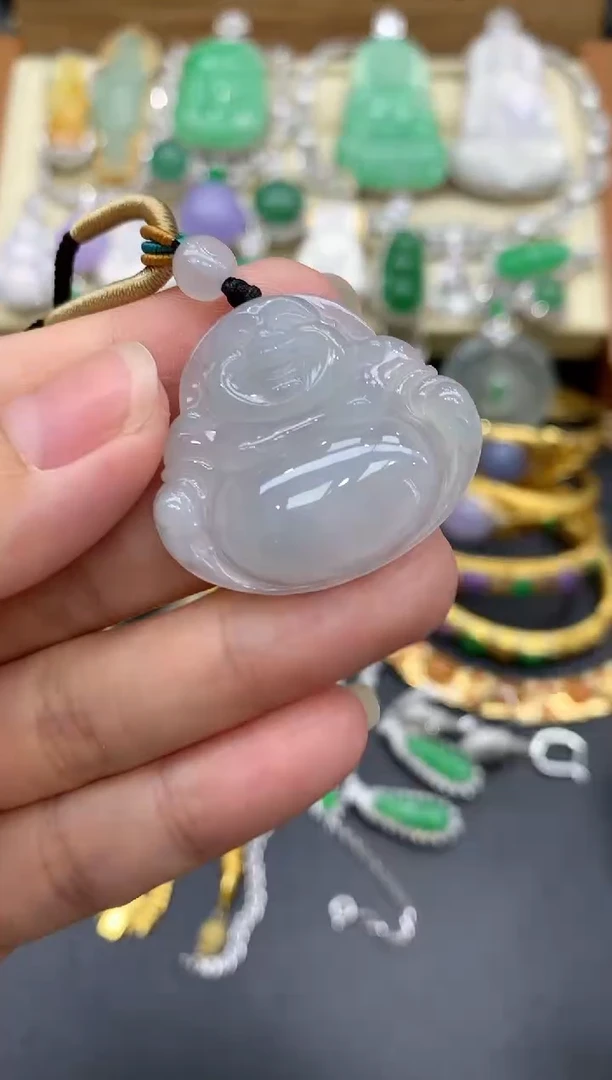 翡翠未镶嵌颈饰130-中国好珍宝